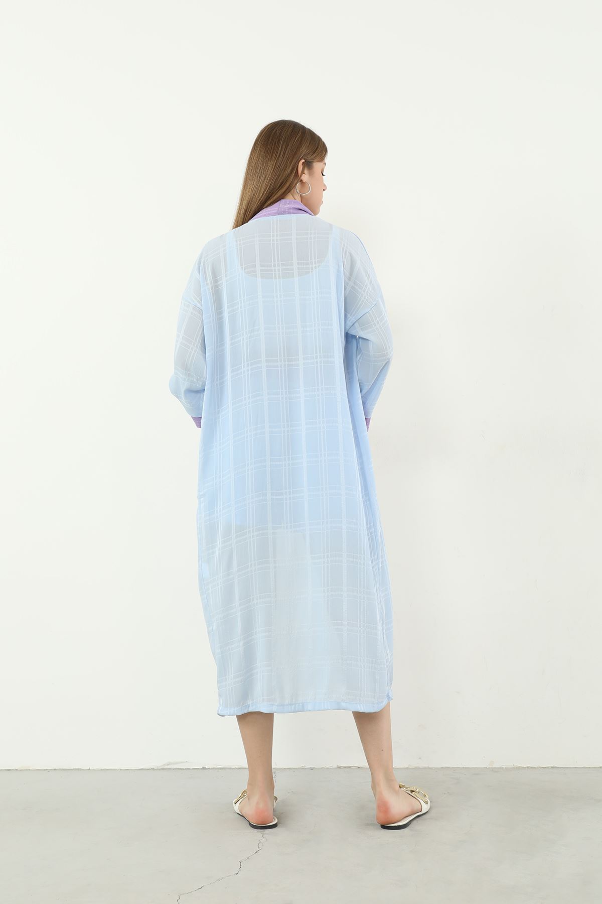 Kimono Takım-Mavi
