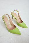 Topuklu Ayakkabı-Fıstık Yeşili